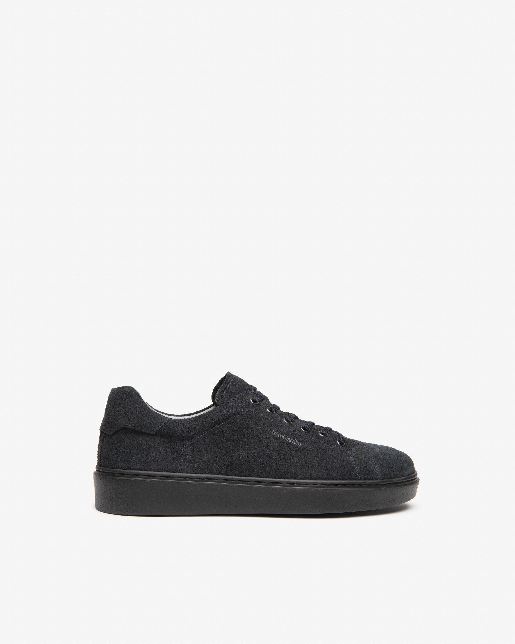 Nero Giardini Sneakers baskets daim homme lacets cuir