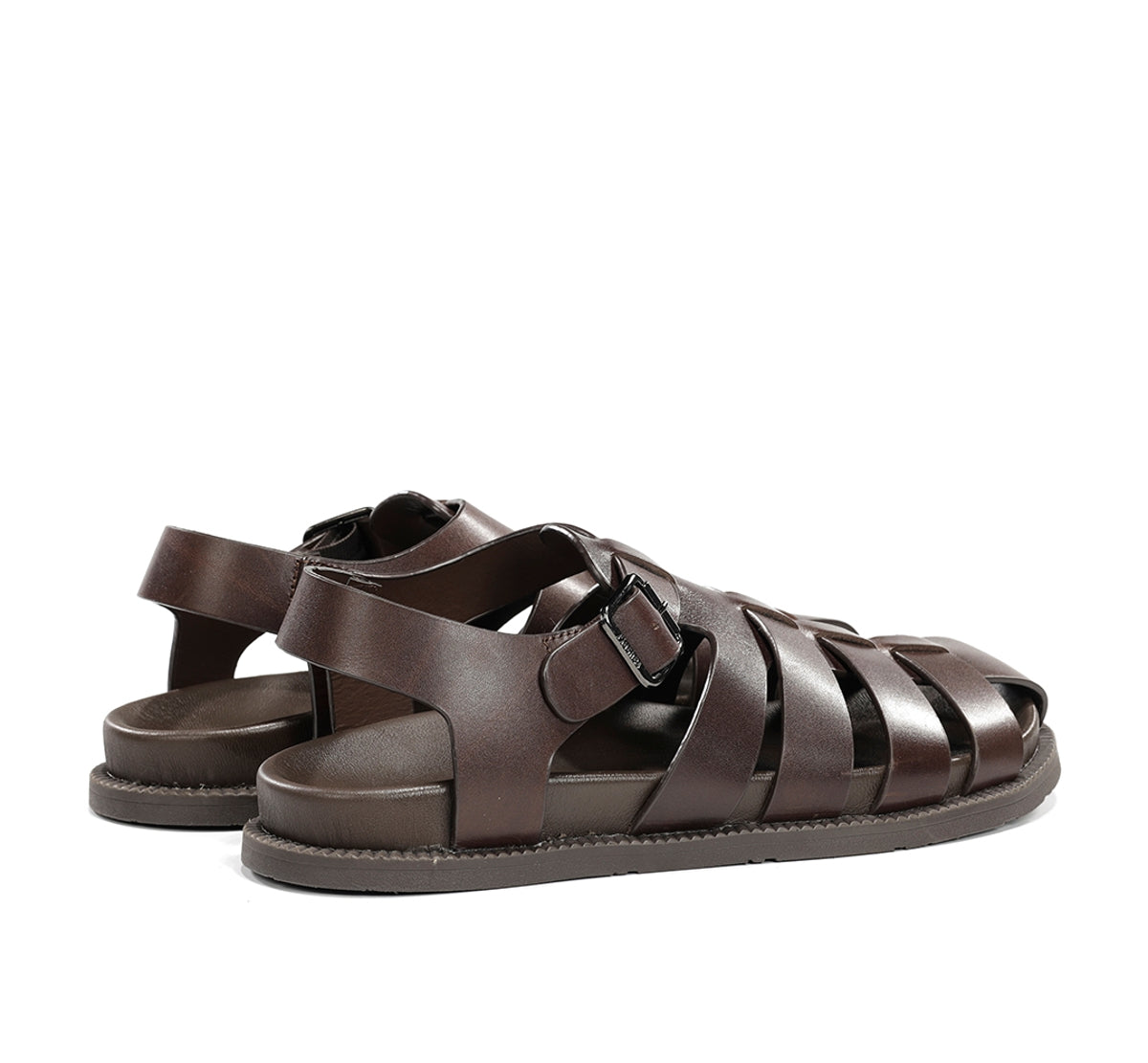 Fluchos Bari F2450 sandales cuir marron homme