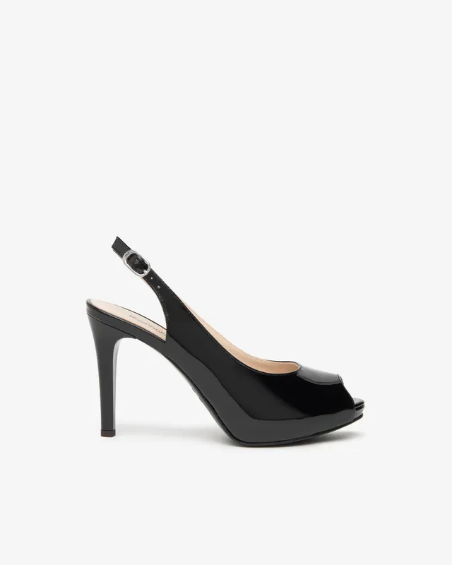 Nero Giardini Décolleté Escarpins Vernis Slingback Femme