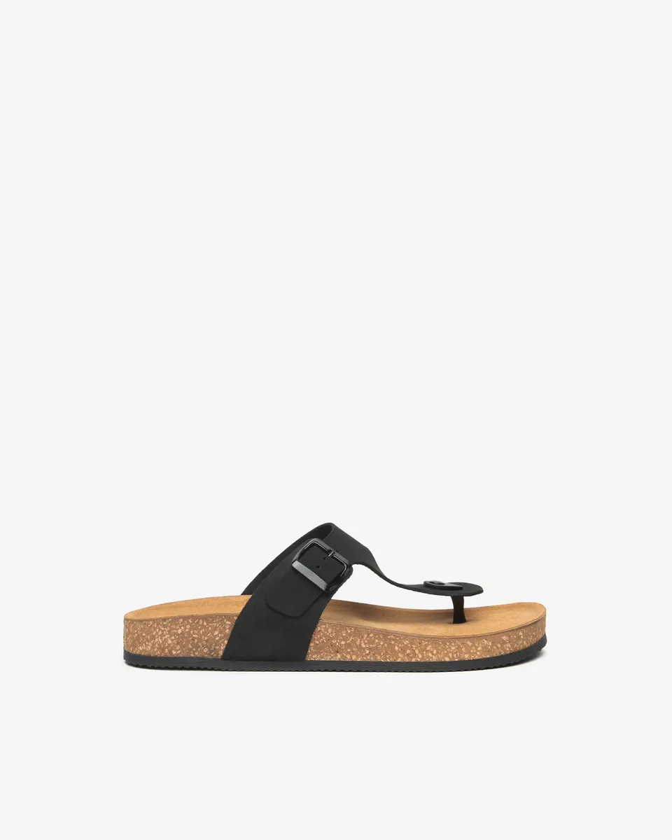 Nero Giardini Slippers tongs cuir homme confort