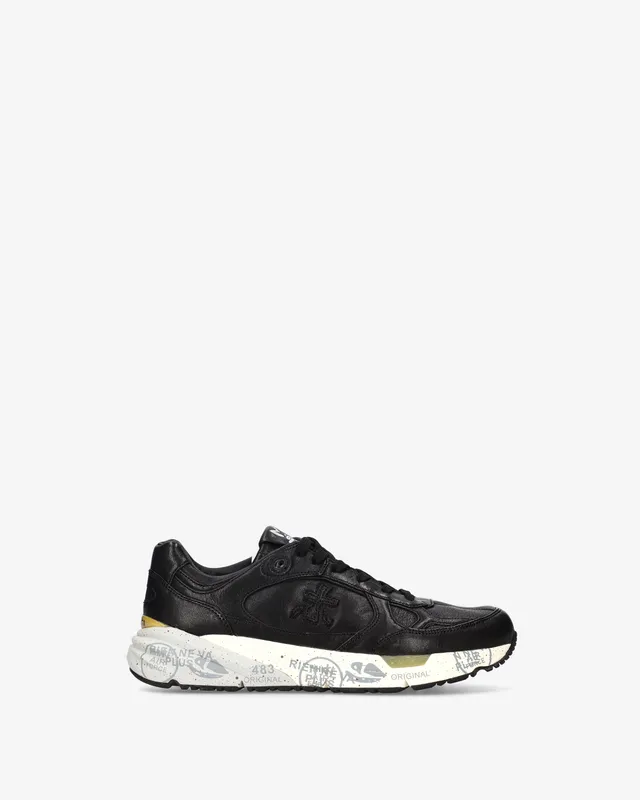 Premiata Mase 8420 baskets noires cuir