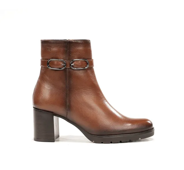Fluchos Dorking Sesma D9809 bottines marron talon femme