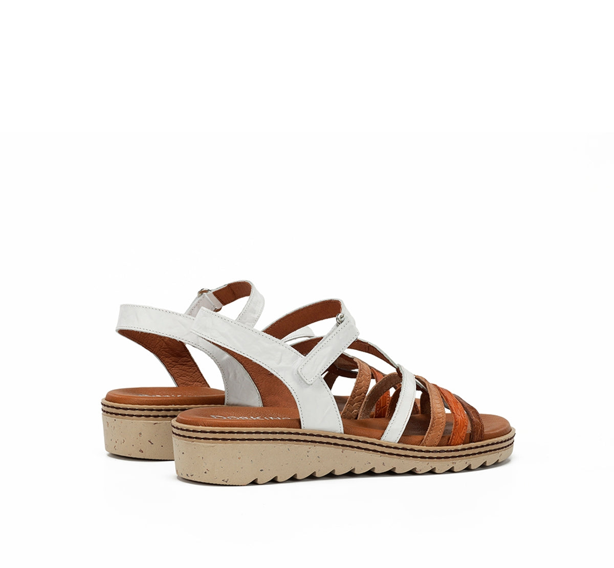 Dorking by Fluchos Espe D9113 sandales femme blanches