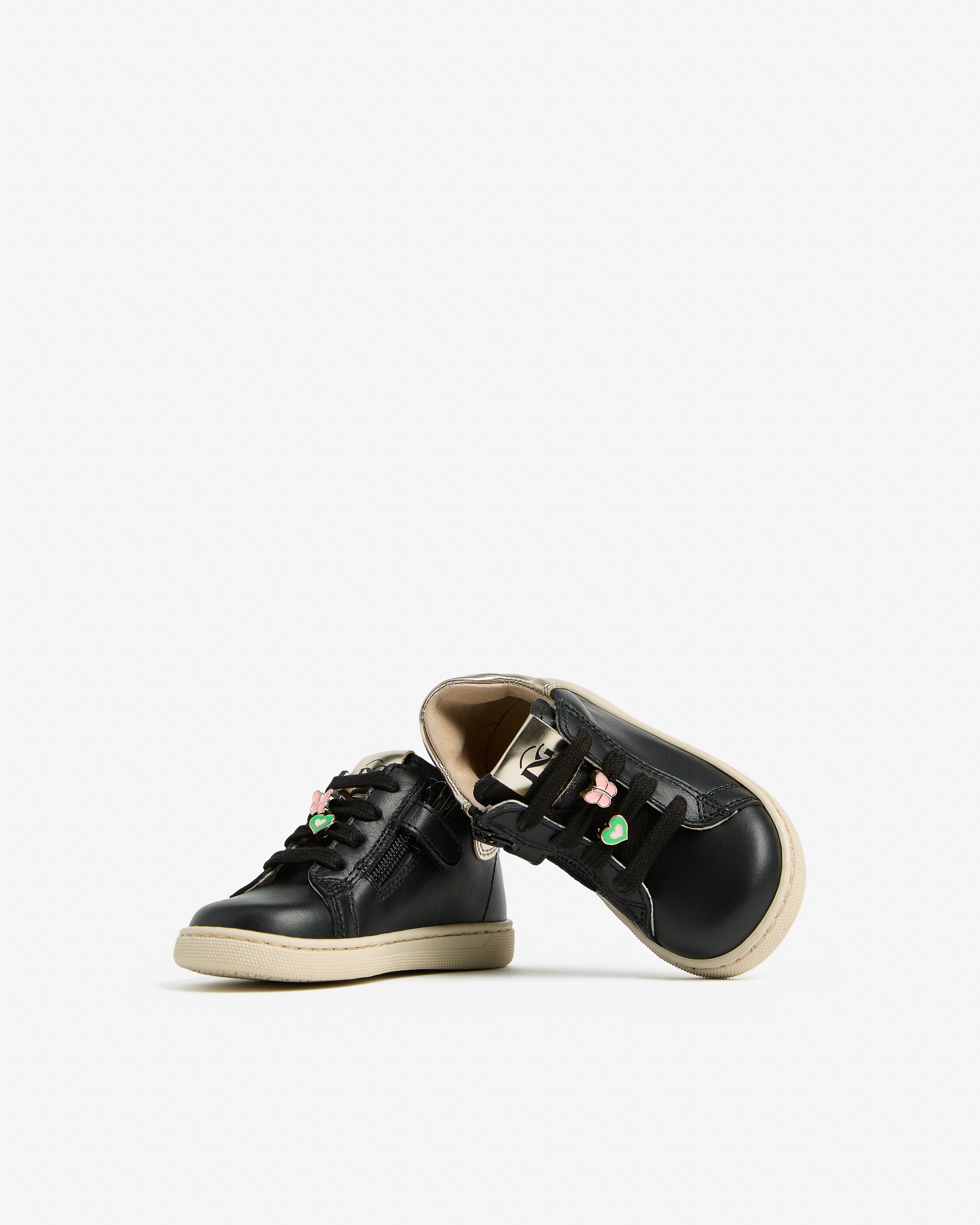 Nero Giardini Sneakers baskets cuir tissu fille 22