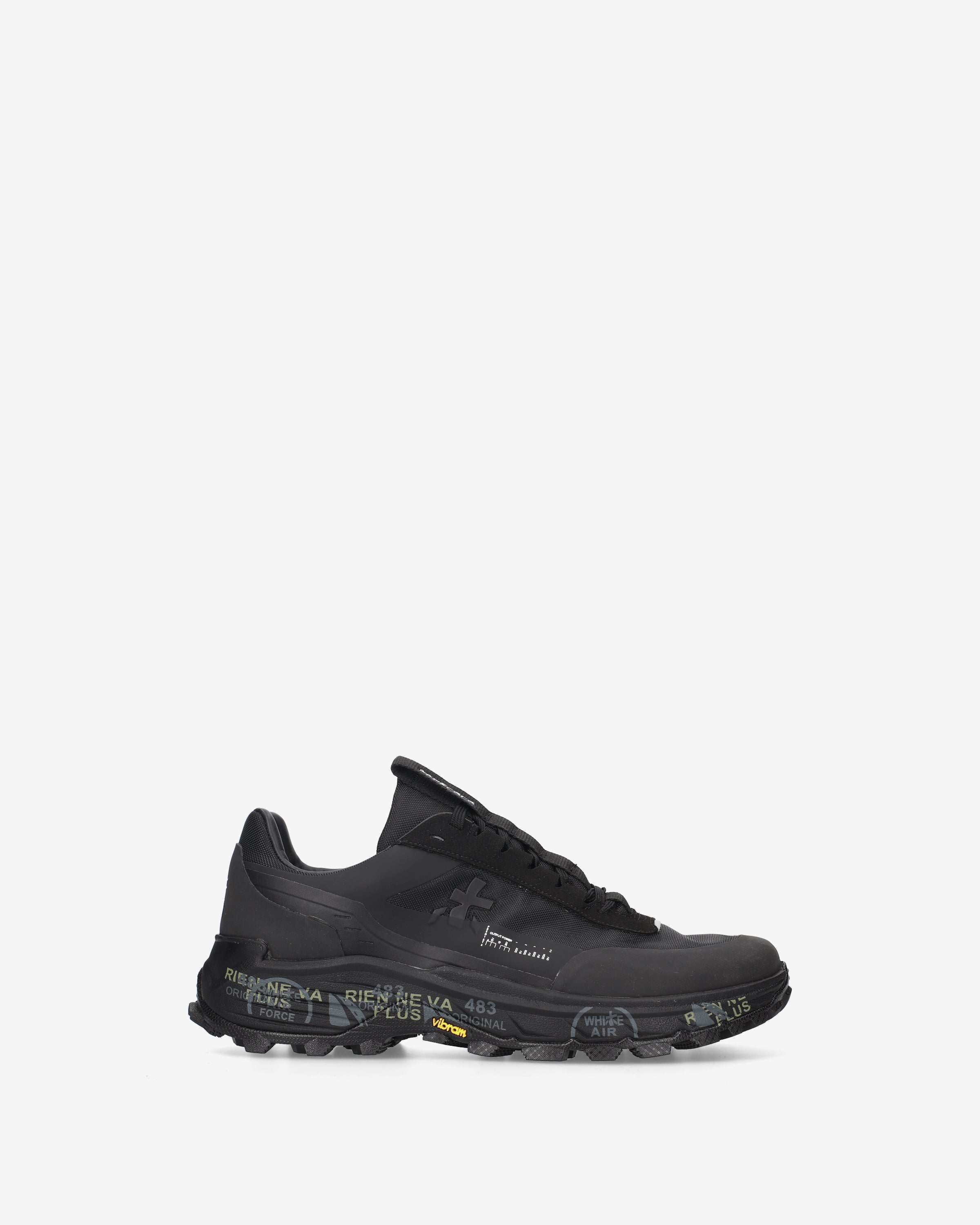 Premiata Devin 503 baskets noires techniques Vibram