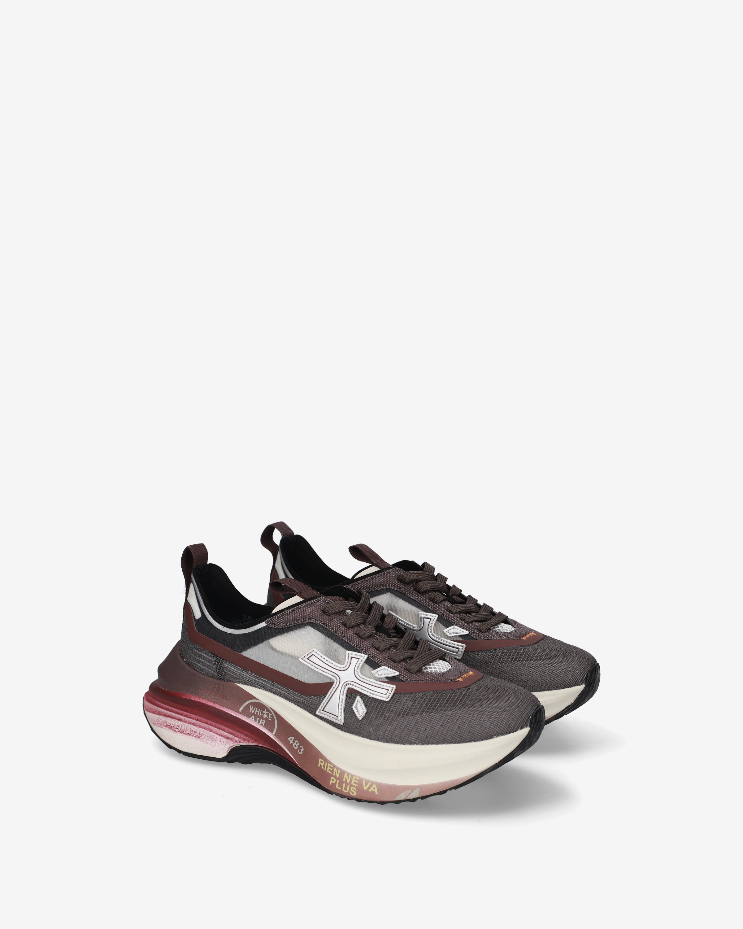 Premiata Hill 0.1 8585 sneakers beige daim pointure 38