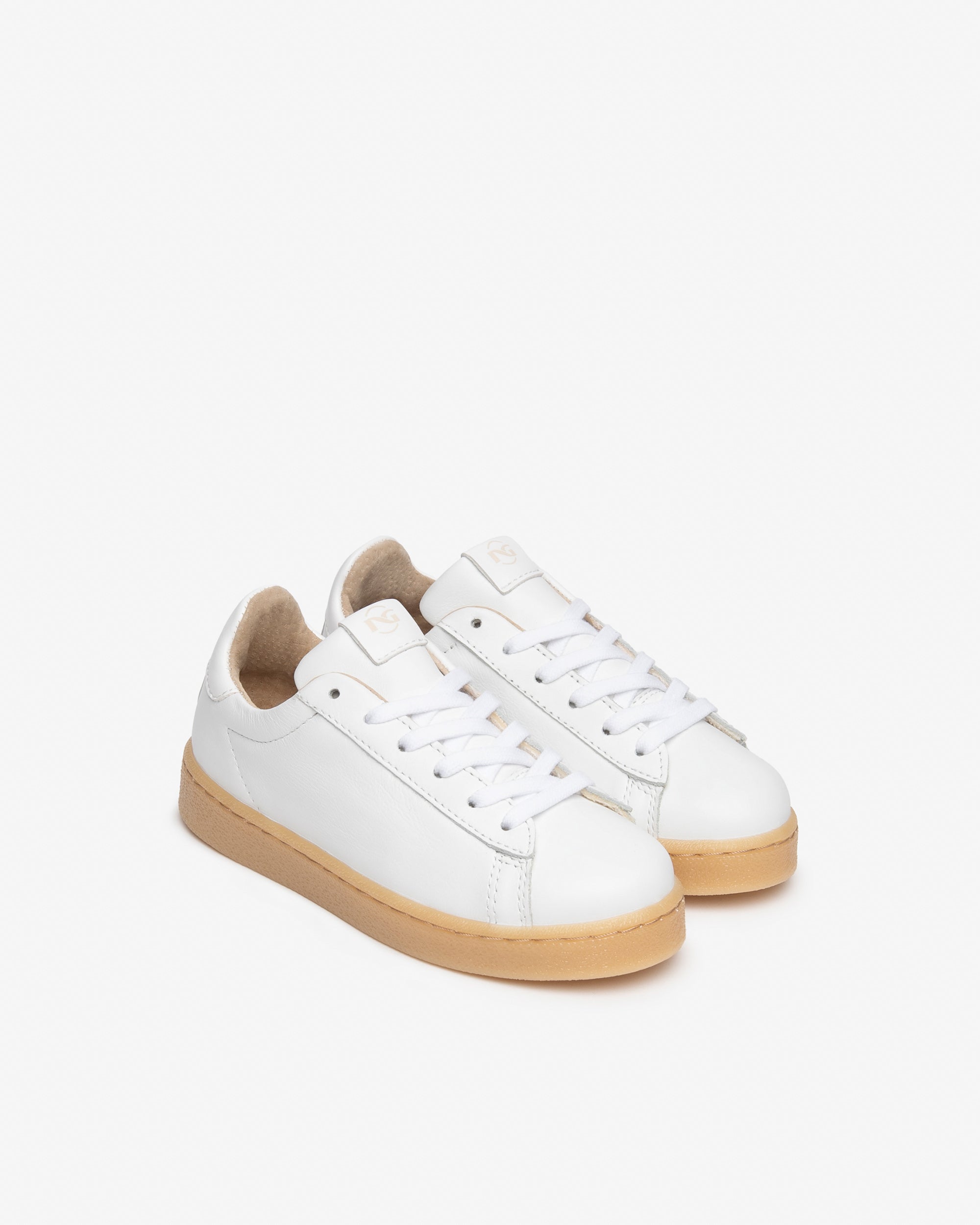 Nero Giardini Sneakers baskets cuir fille ado lacets 30-39