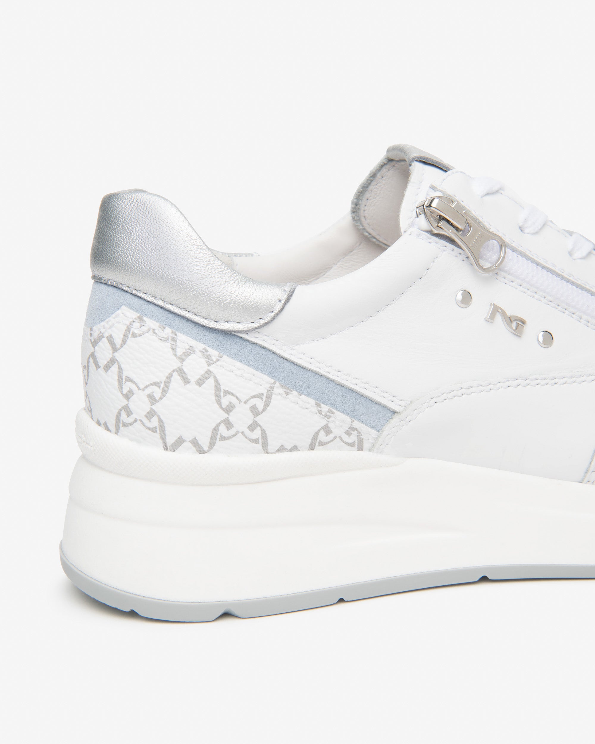 Nero Giardini Sneakers Baskets Cuir Femme Confort