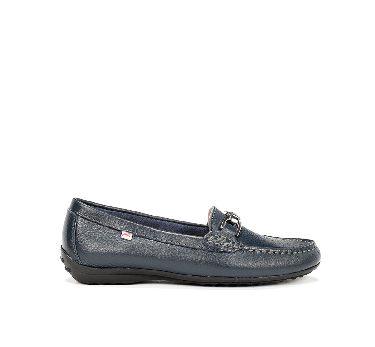 Fluchos Bruni F0804 mocassin bleu femme cuir