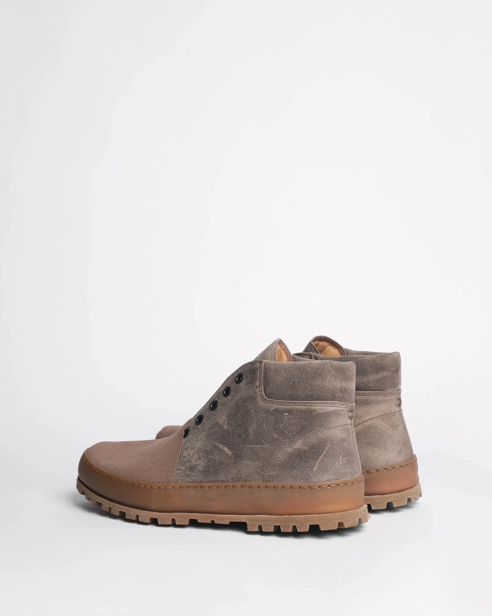 Premiata 009 boots homme daim sans lacets