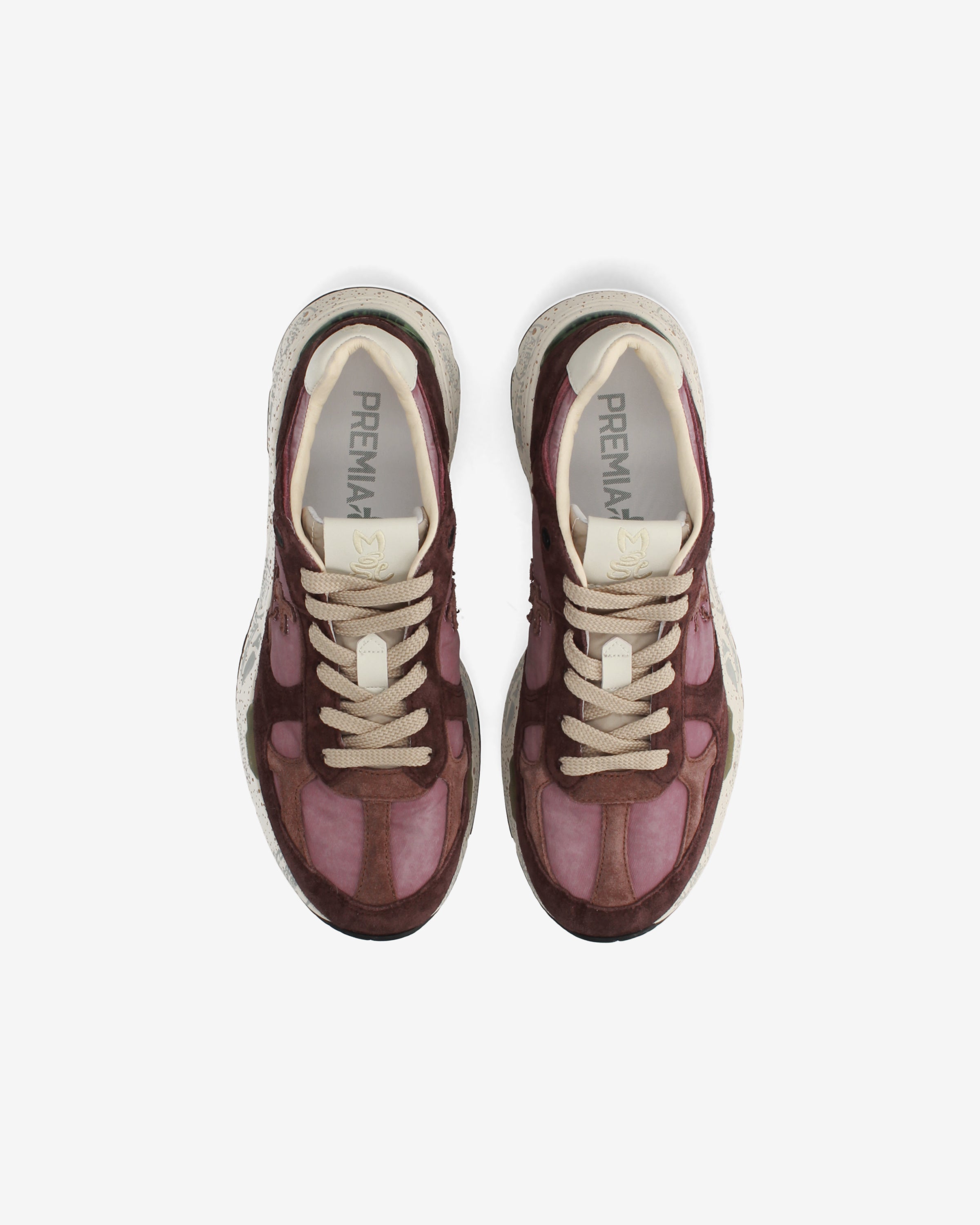 Premiata Mased 8518 Sneakers Bordeaux Rose Femme