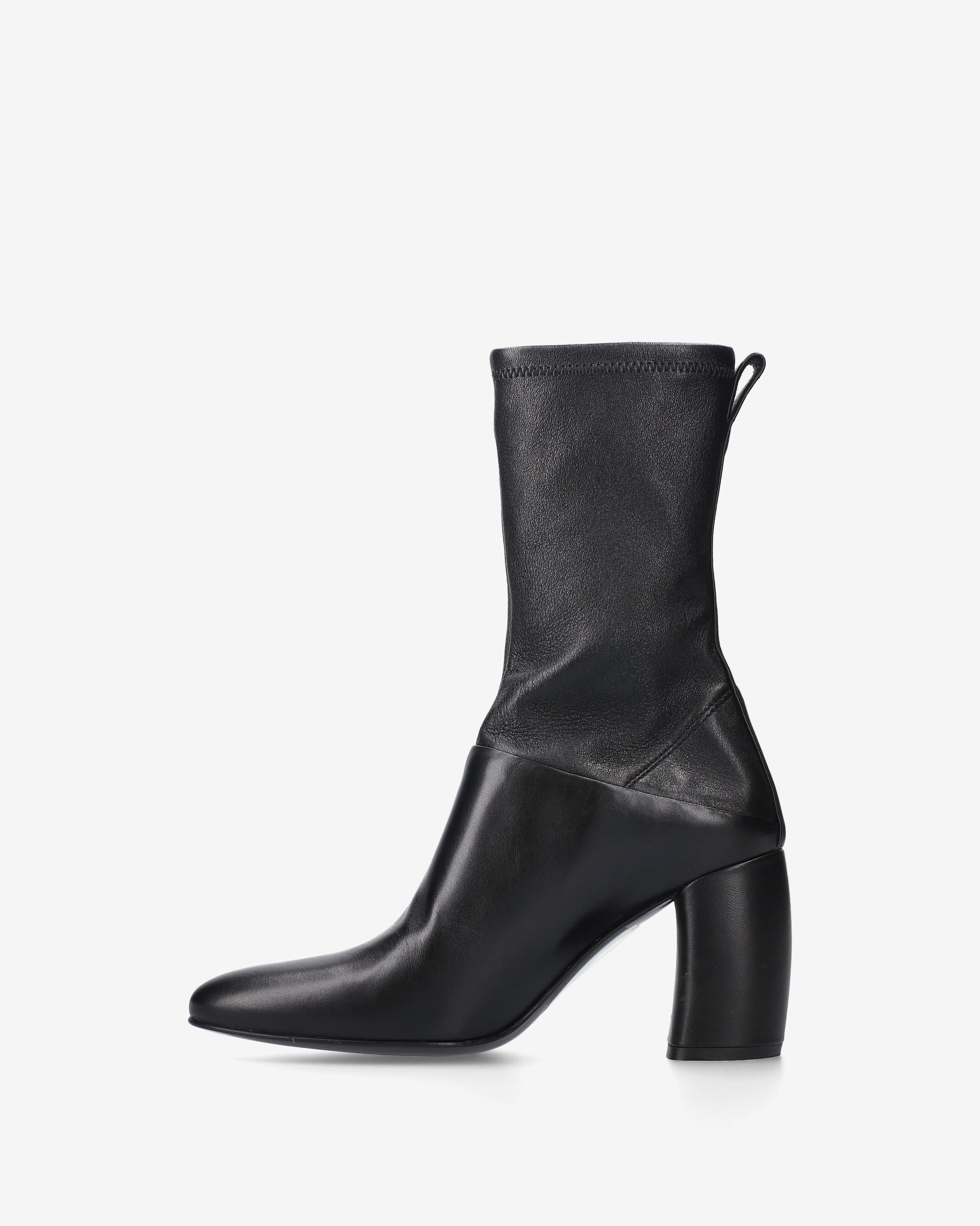 Premiata Boots bottines cuir noir talon 85 mm