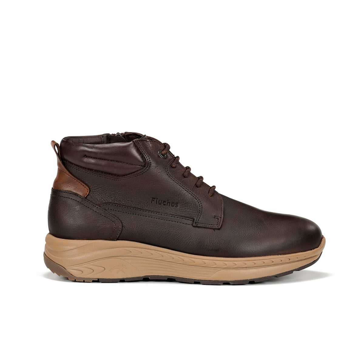 Fluchos Ryder F2291 Bottines Homme Marron Lacets