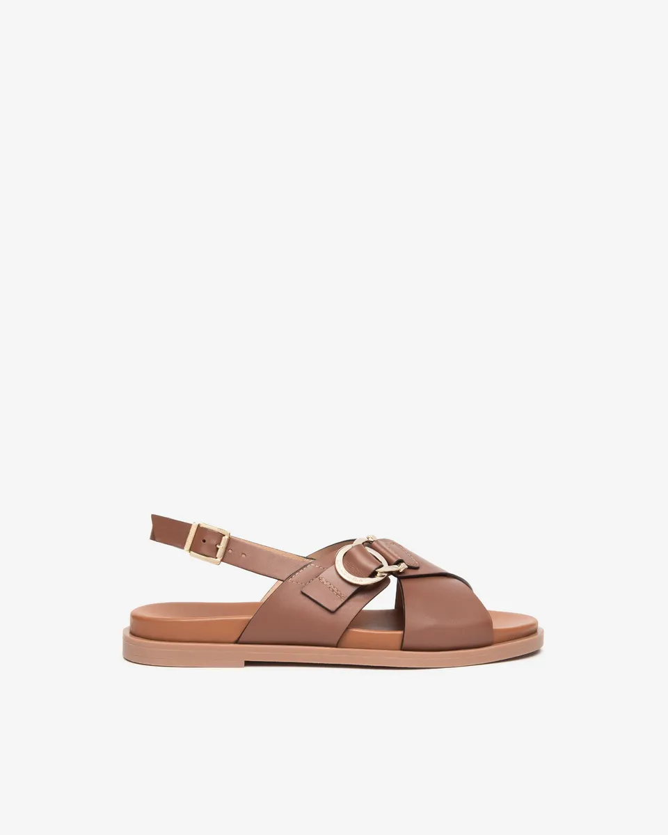 Nero Giardini Sandals sandales cuir confort femme