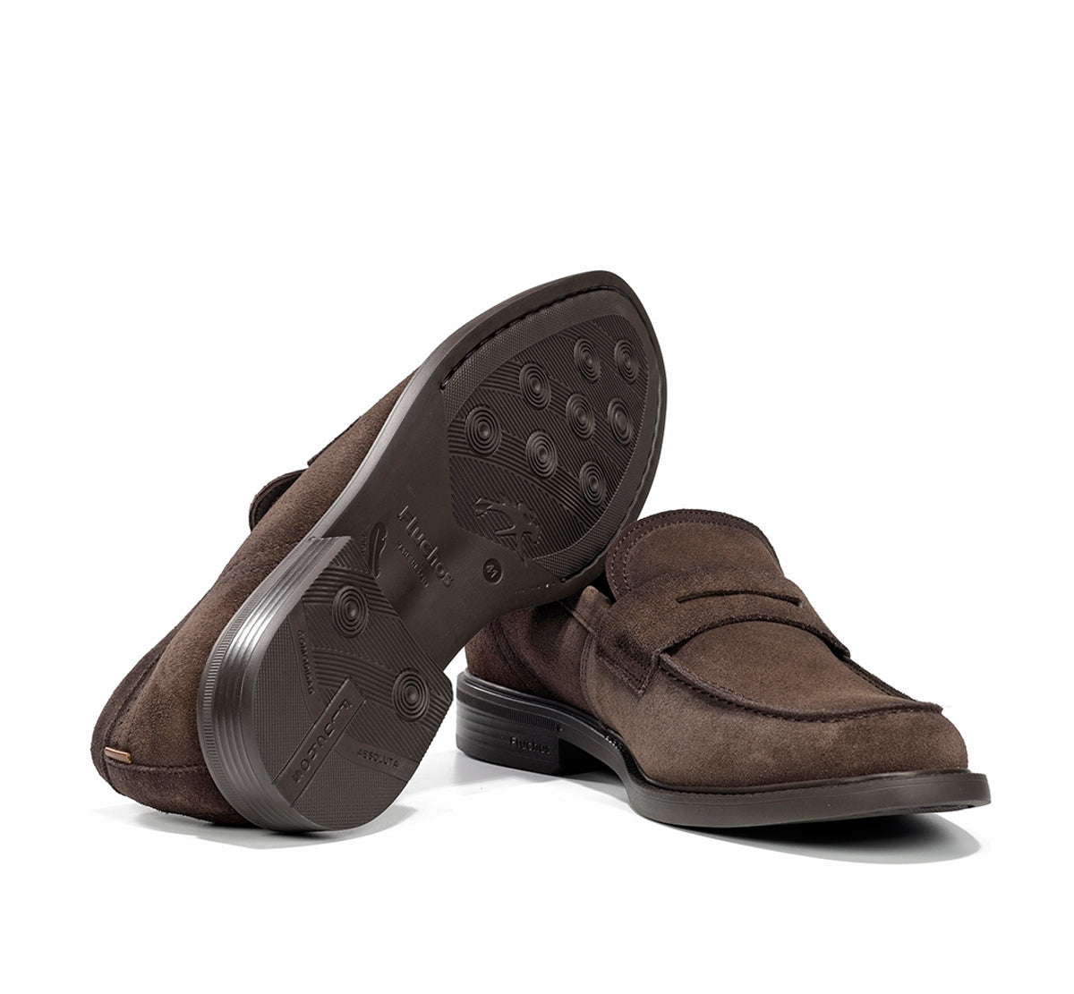 Fluchos Adrien F2496 mocassins homme marron cuir