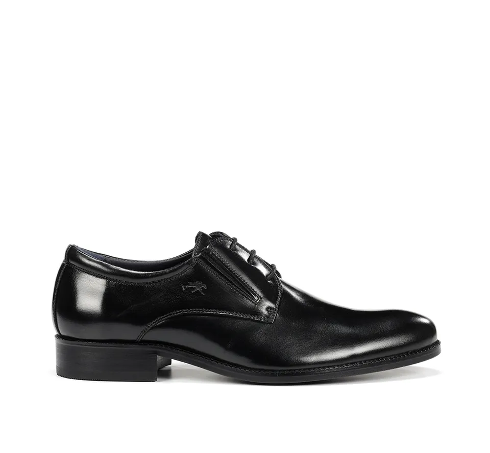Fluchos Robert F2160 chaussures homme noir cuir