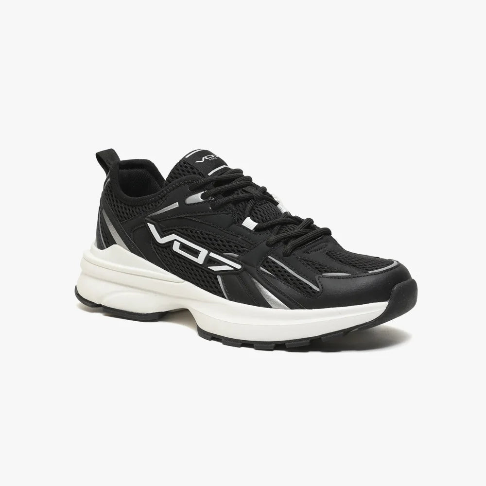 VO7 Street K Seven BLK Sneaker Chunky Noire Blanche