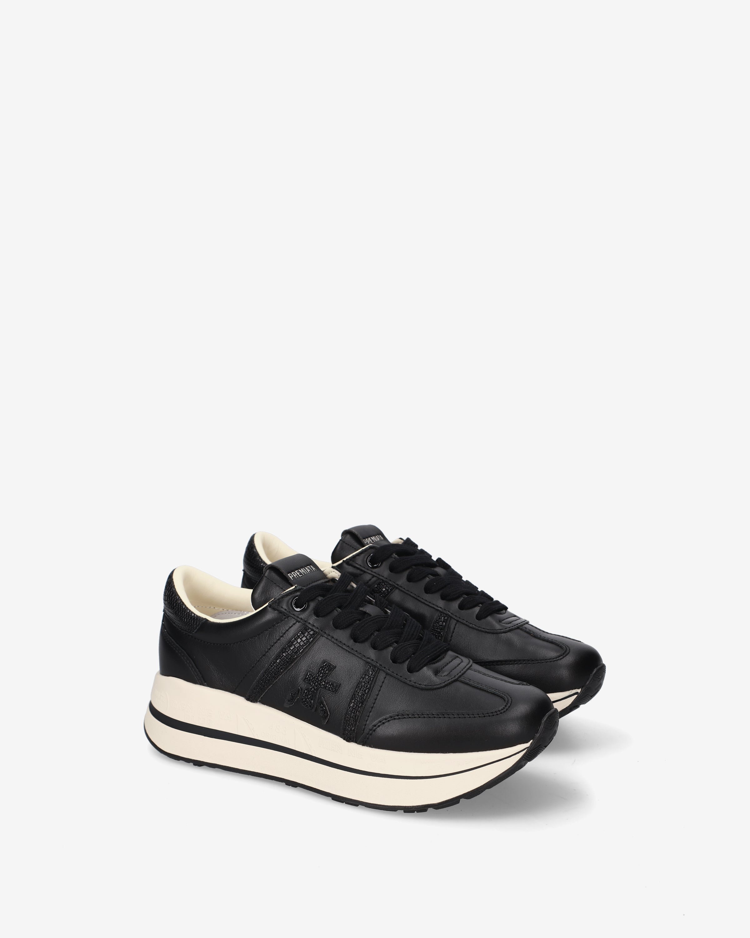 Premiata Bethcoin 8503 sneakers cuir plateforme femme