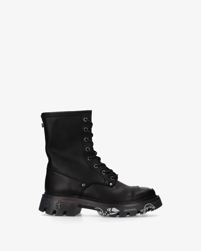 Premiata Brixtond 470 baskets noir cuir femme