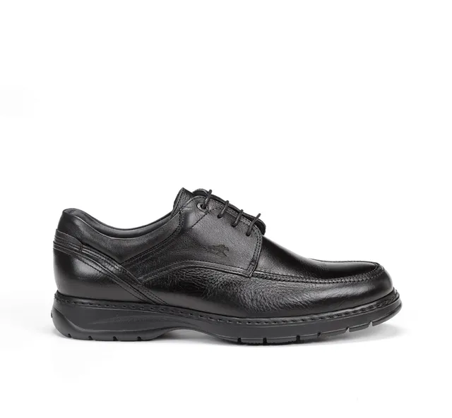Fluchos Crono 9142 chaussures noir homme confort