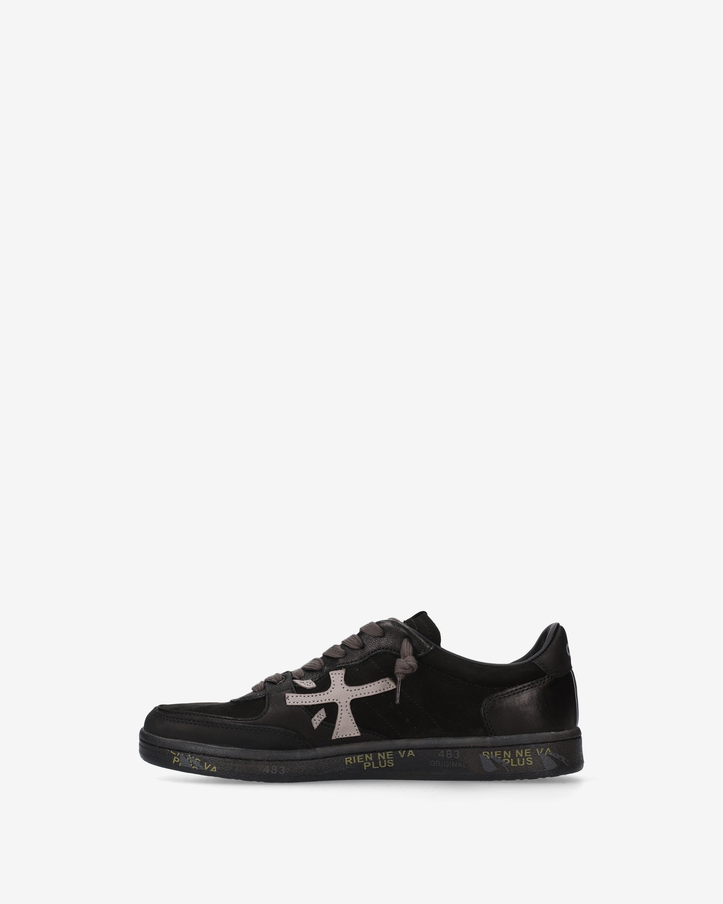 Premiata Bskt Clay 8439 sneakers cuir noir