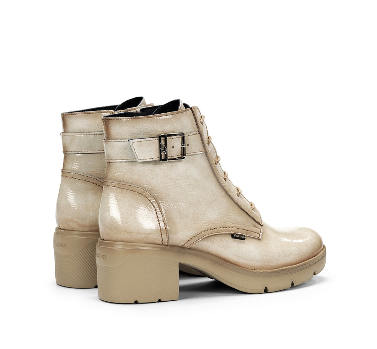 Fluchos Fugaz F2107 bottine femme taupe semelle track