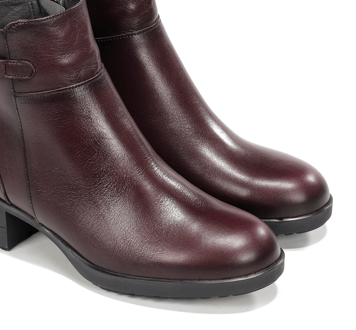 Fluchos Aliss F2240 bottines femme bordeaux cuir