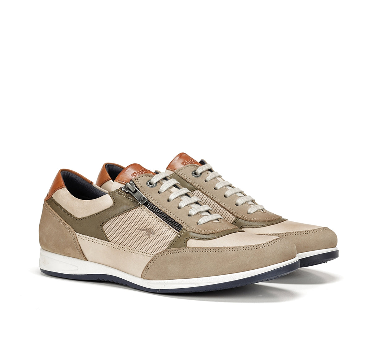 Fluchos Daniel F1288 baskets taupe homme cuir