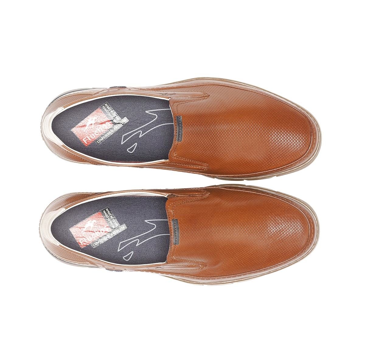 Fluchos Mocasines Barry F1157 mocassins marron 42 cuir