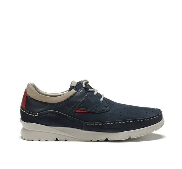 Fluchos Zapatos Daryl F1455 chaussure homme bleu cuir