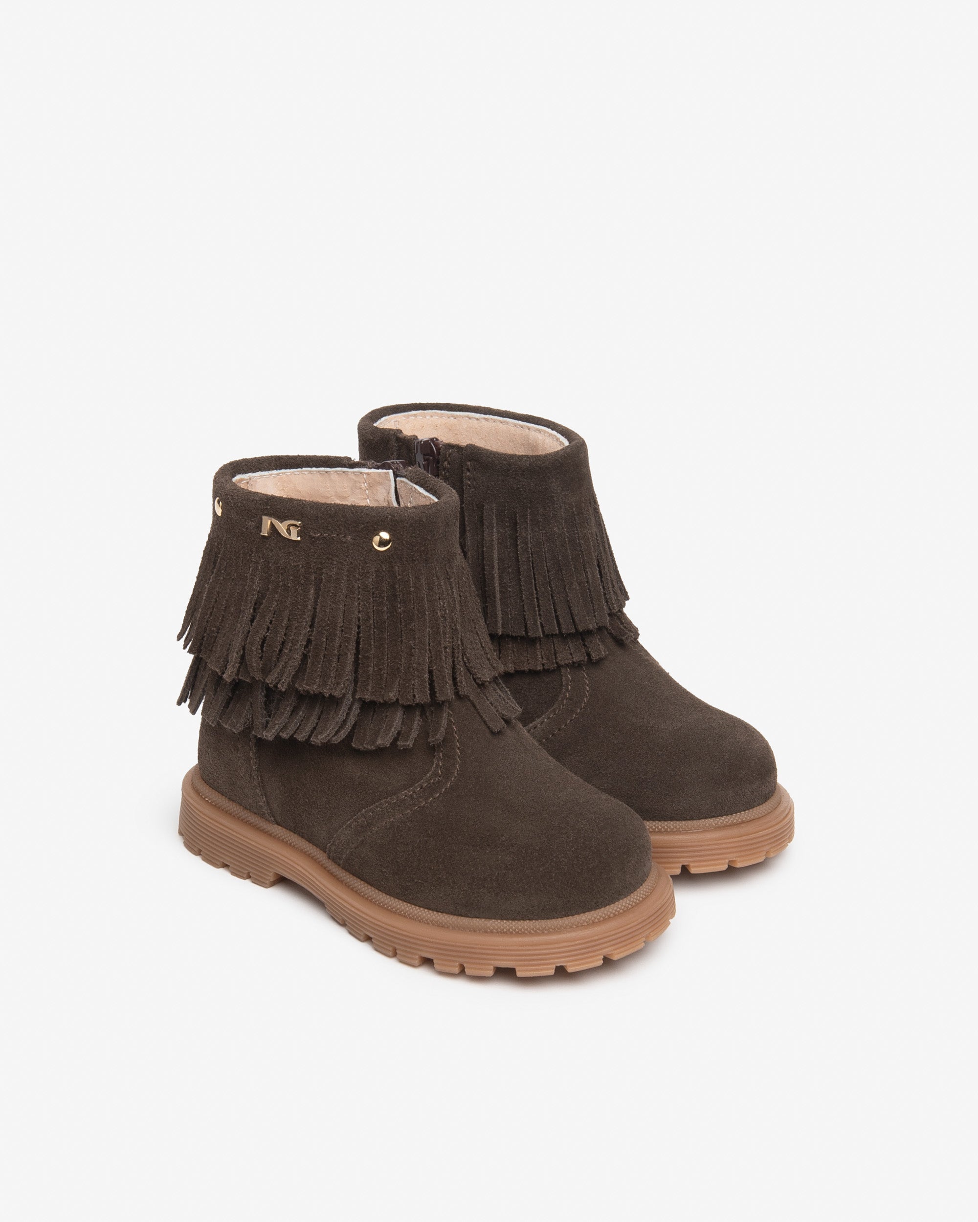Nero Giardini Ankle Boots bottines daim fille franges