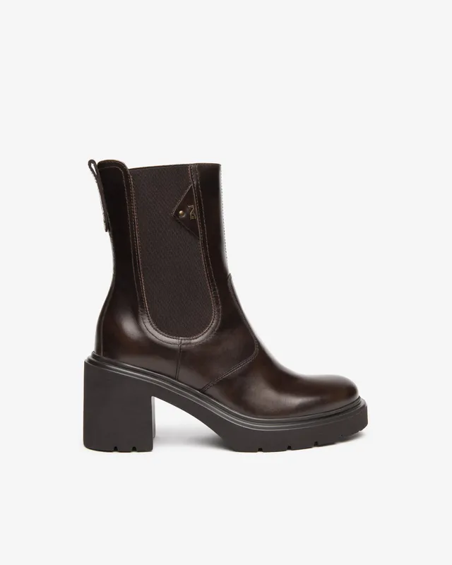 Nero Giardini Chelsea Boots Bottines Cuir Femme Talon