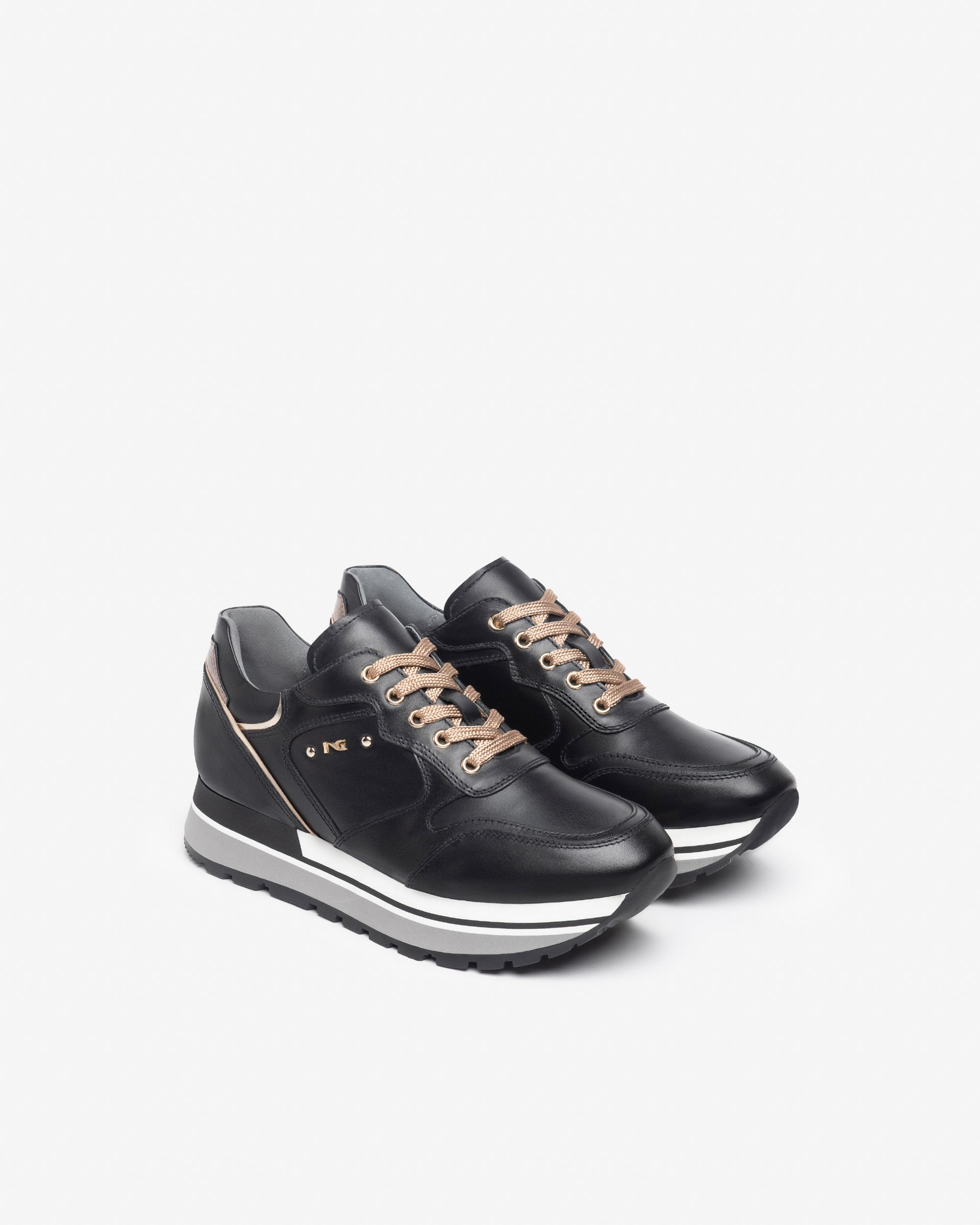 Nero Giardini Sneakers baskets cuir femme pointure 38 hiver