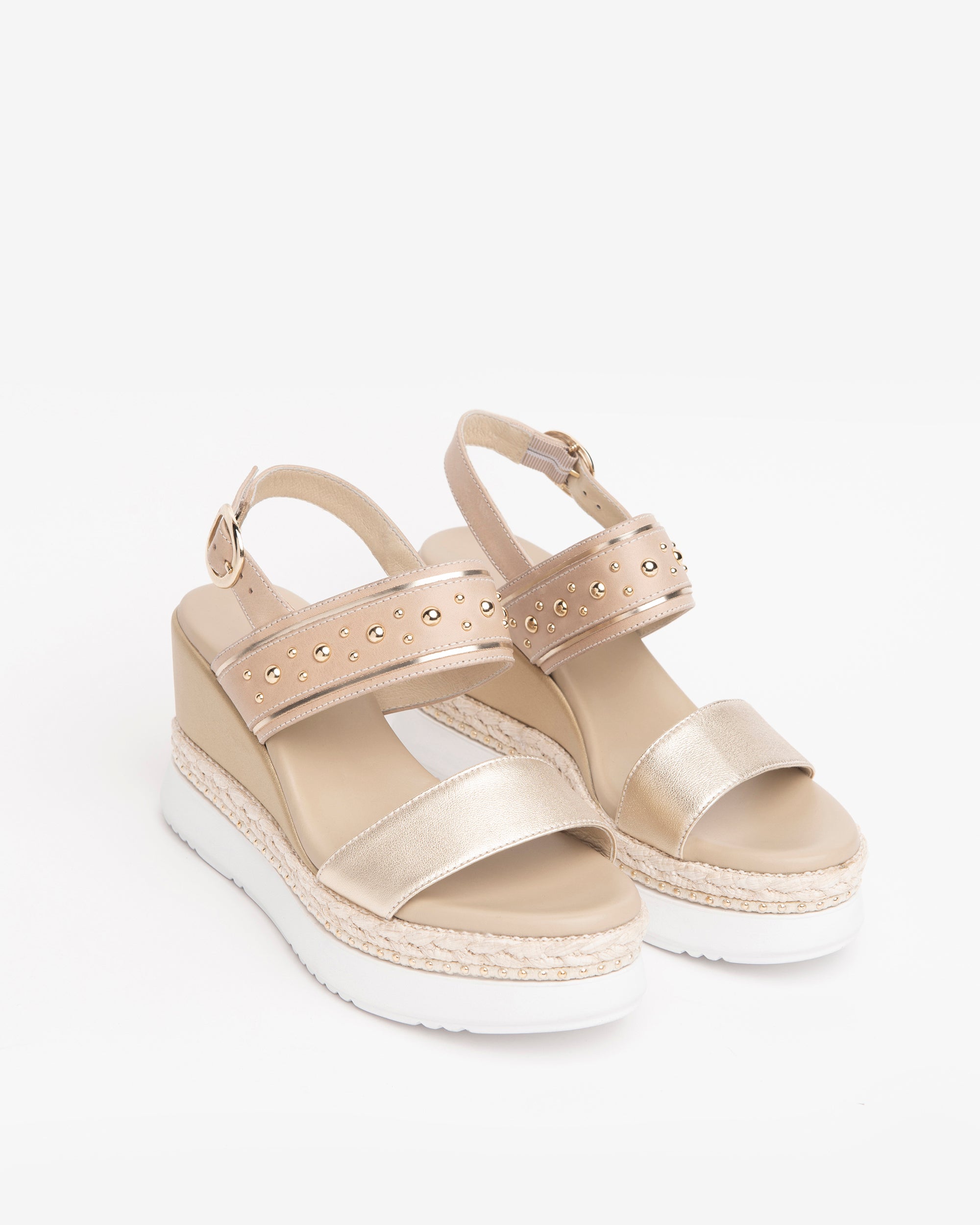 Nero Giardini Sandales femme cuir compensées 35-41