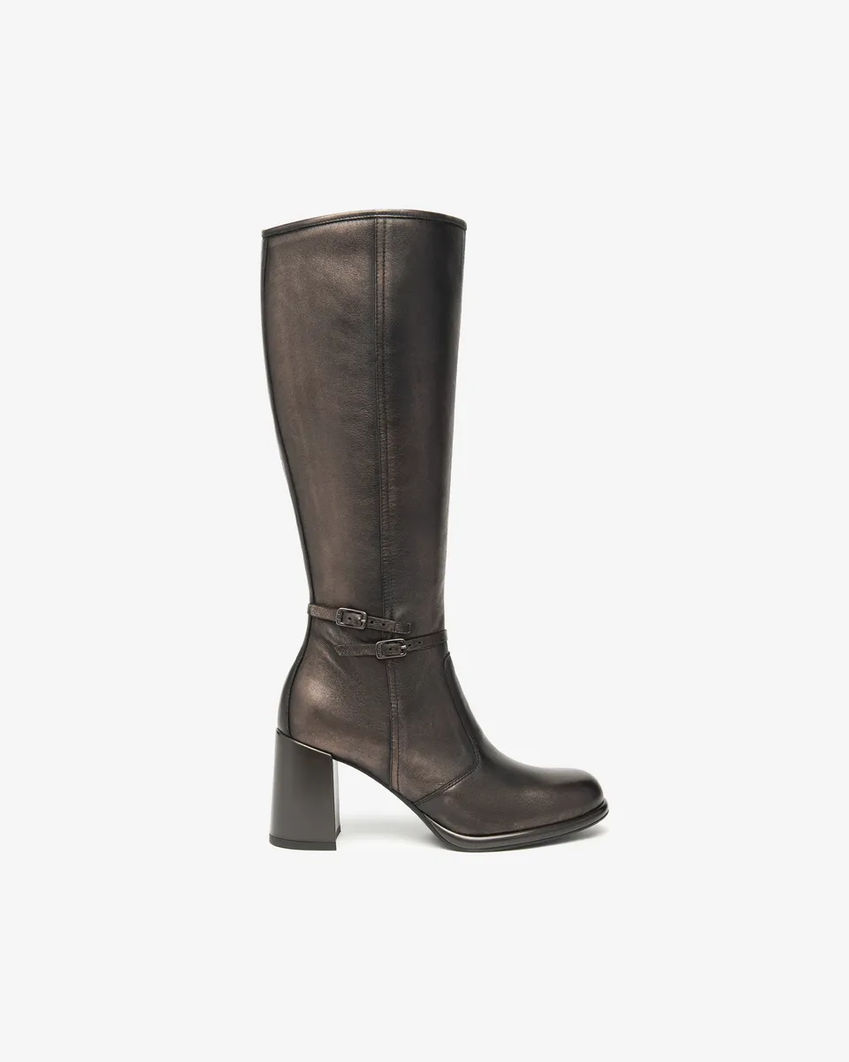 Nero Giardini botte cuir femme automne-hiver confort