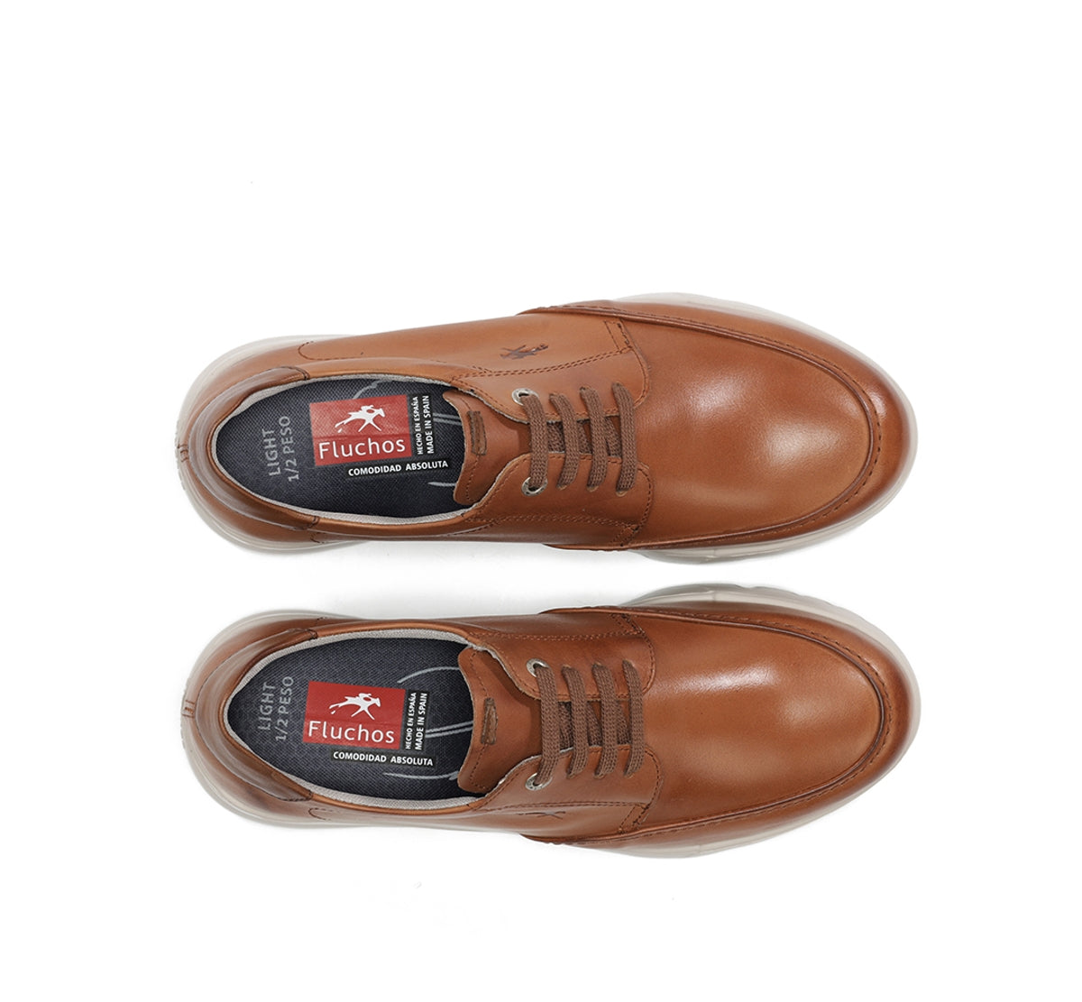 Fluchos Daryl F1460 chaussures homme marron cuir
