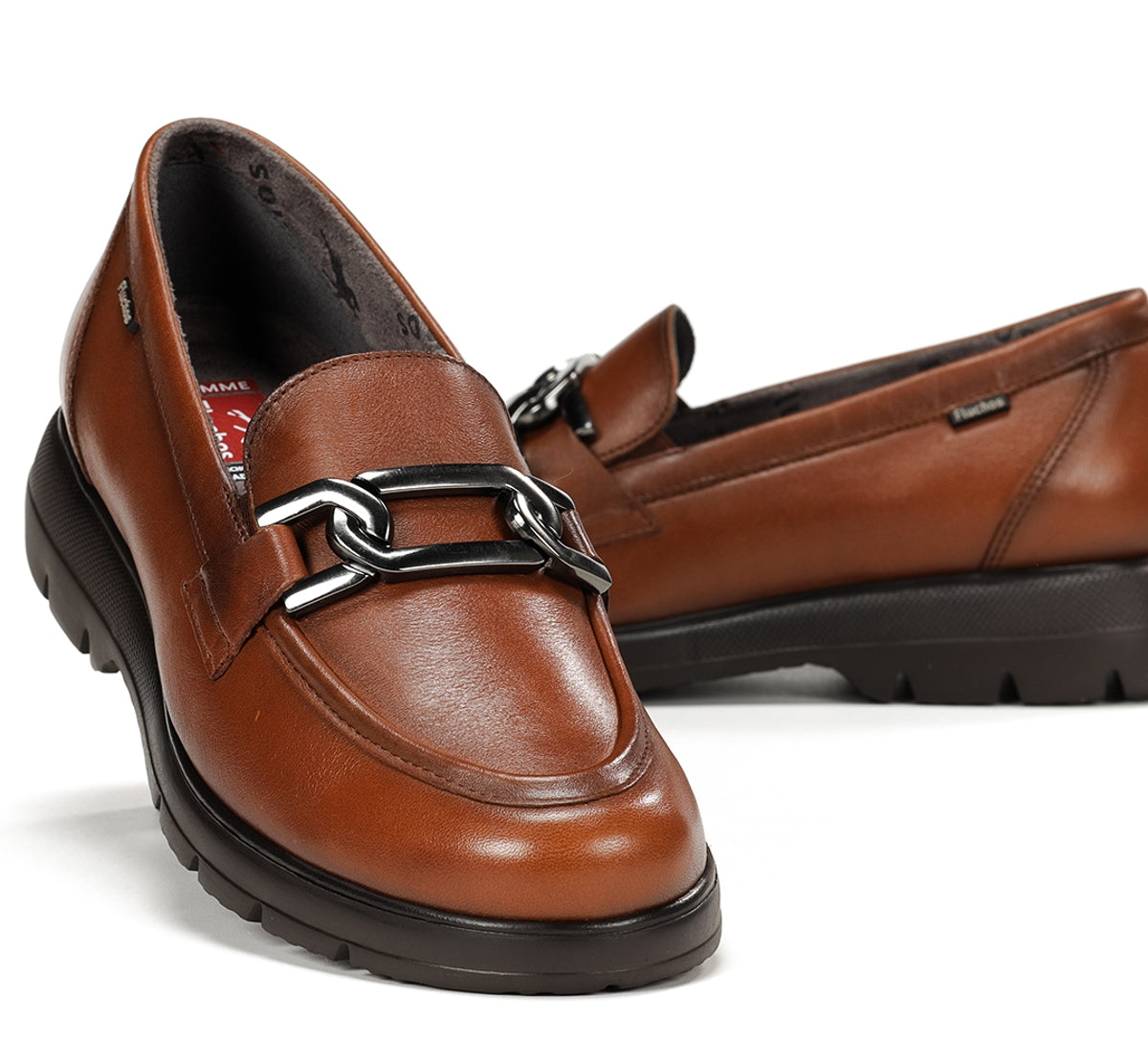 Fluchos Gladis F1794 mocassins femme marron