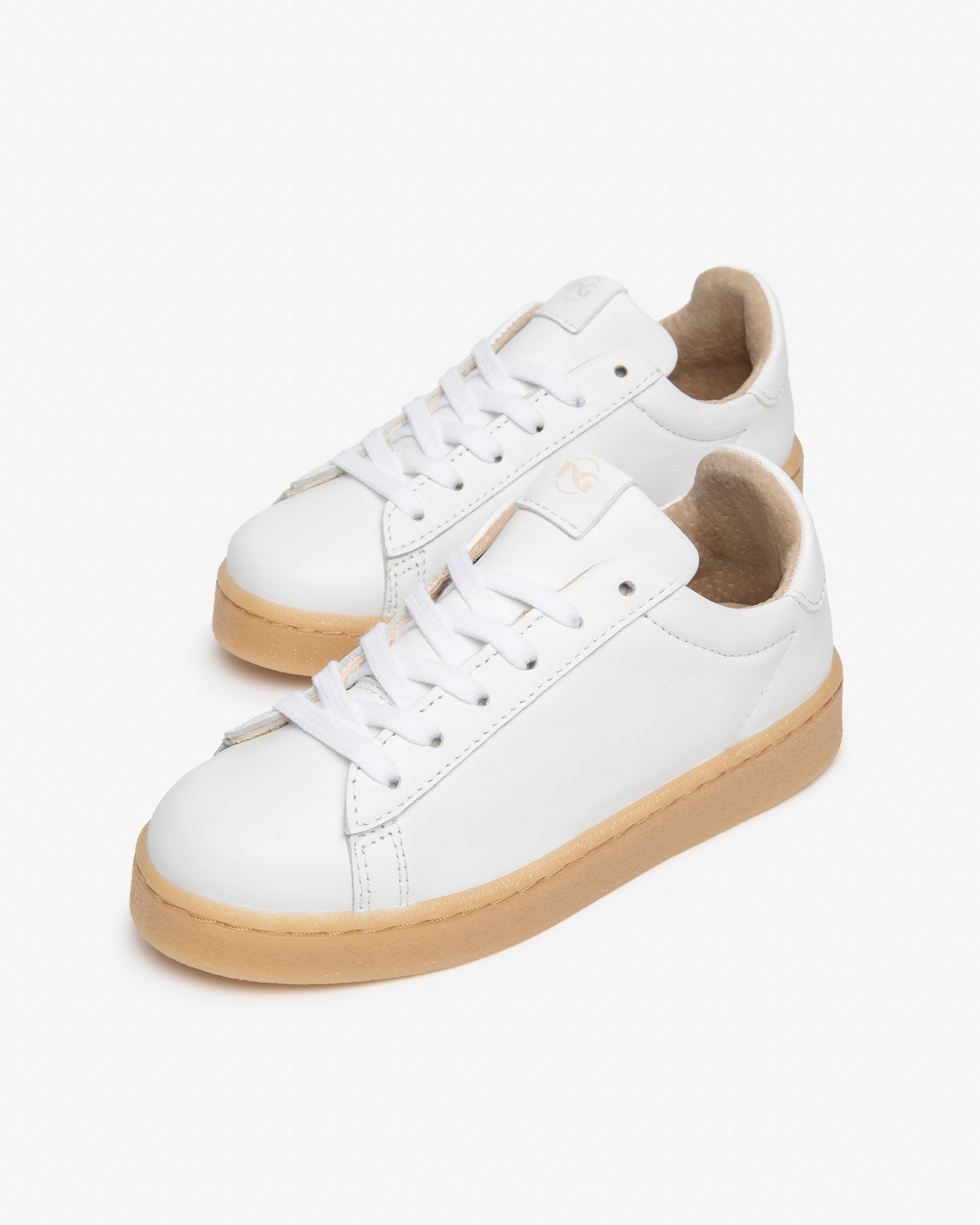 Nero Giardini Sneakers baskets cuir fille ado lacets 30-39