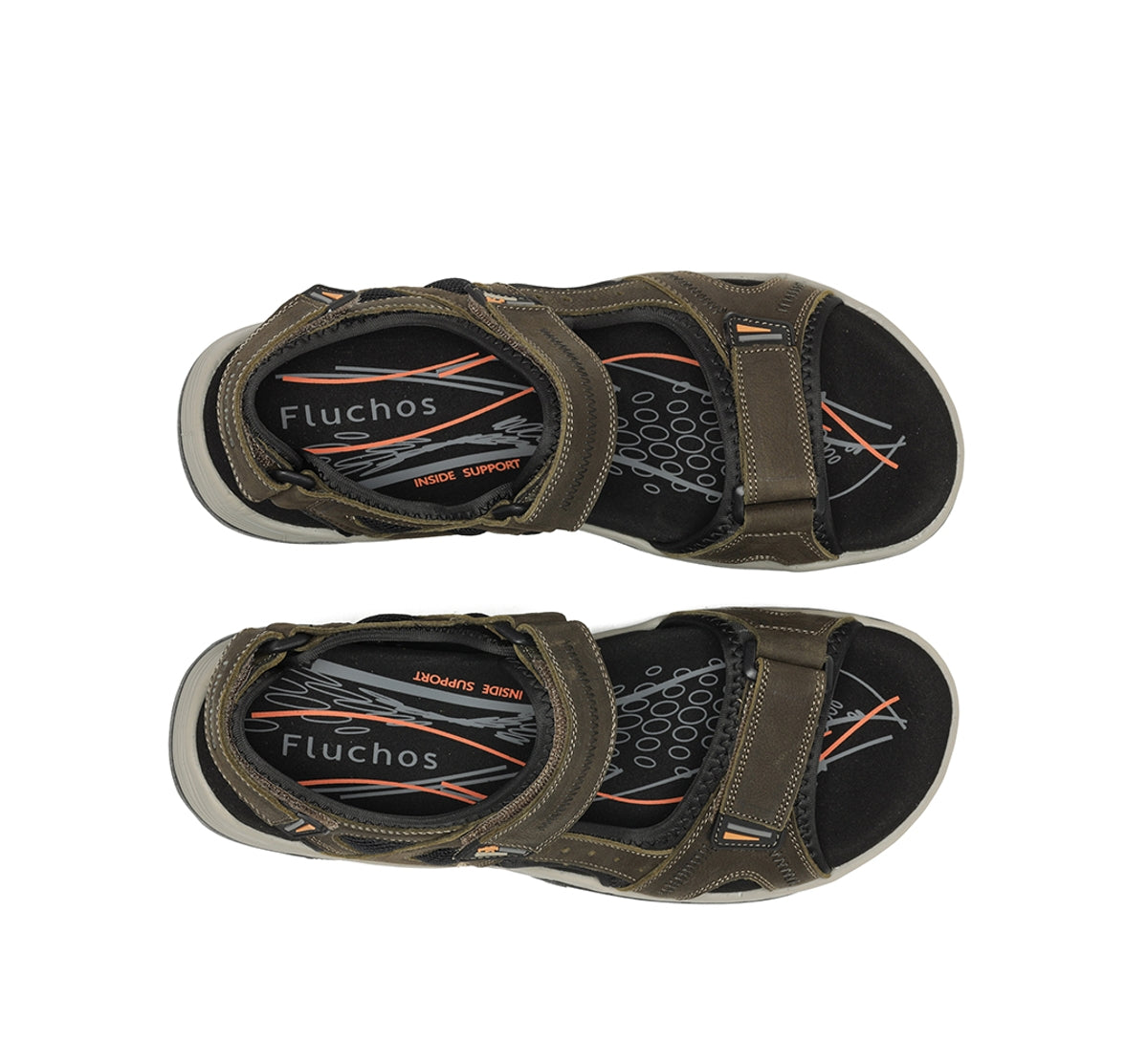 Fluchos Missouri F2411 sandales vert confort homme