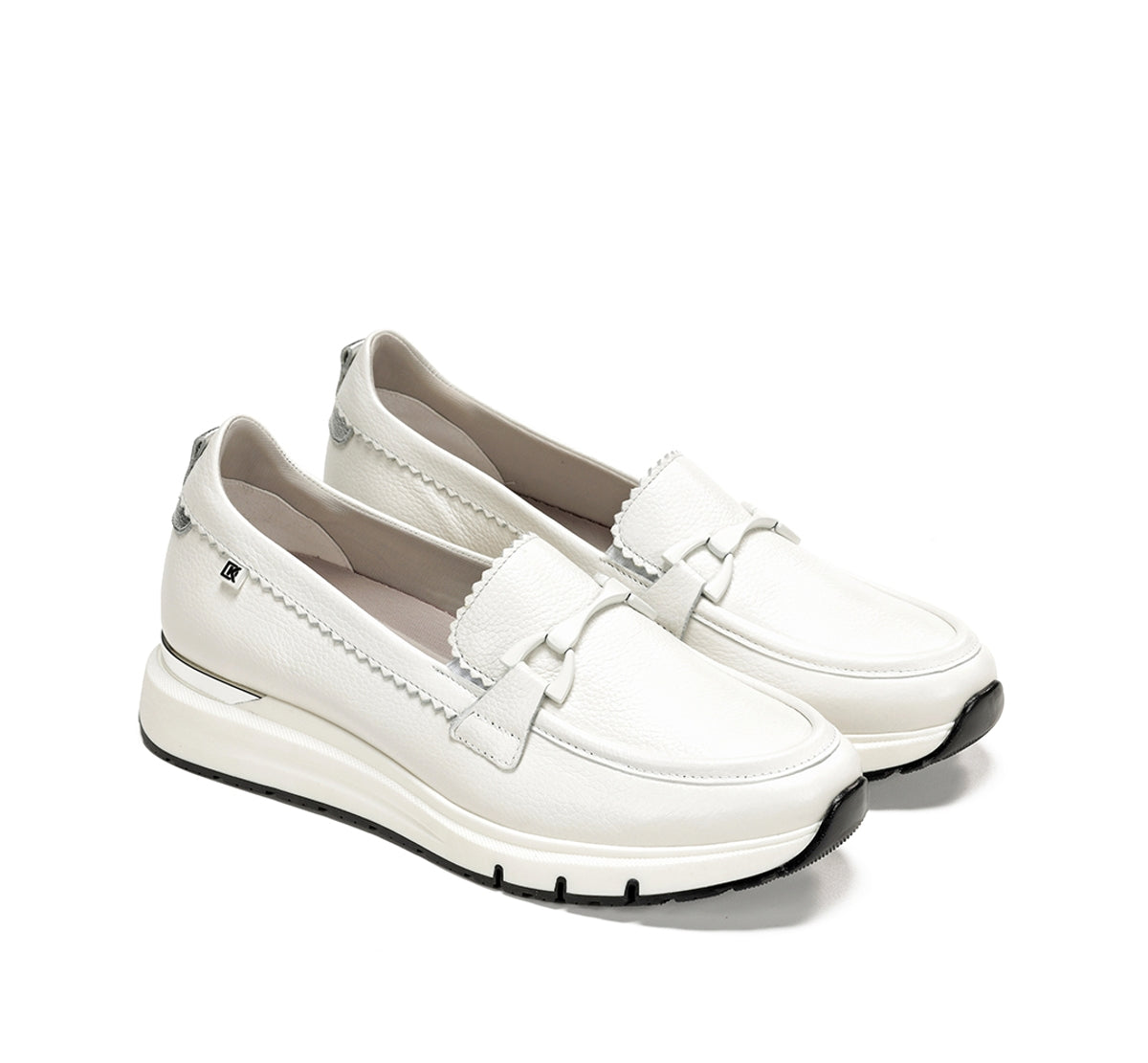 Dorking Serena D9047 basket femme blanc