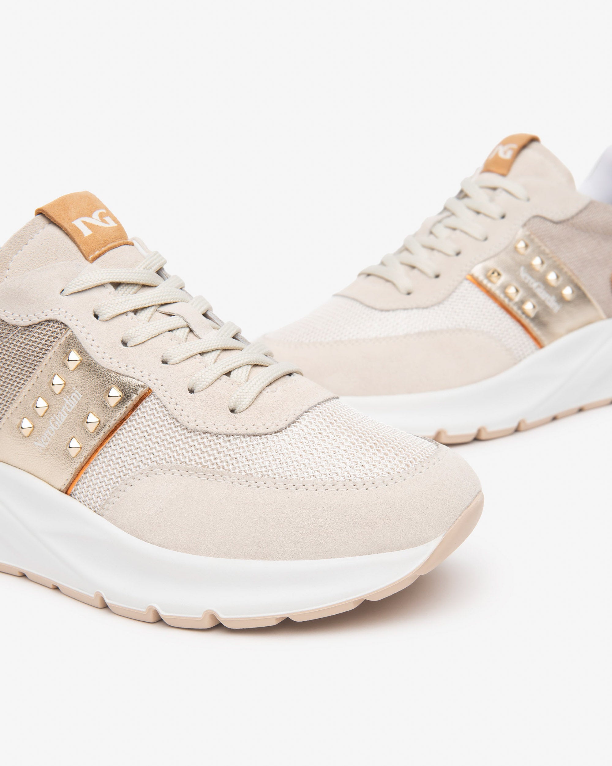 Nero Giardini Sneakers baskets femme toile daim confort