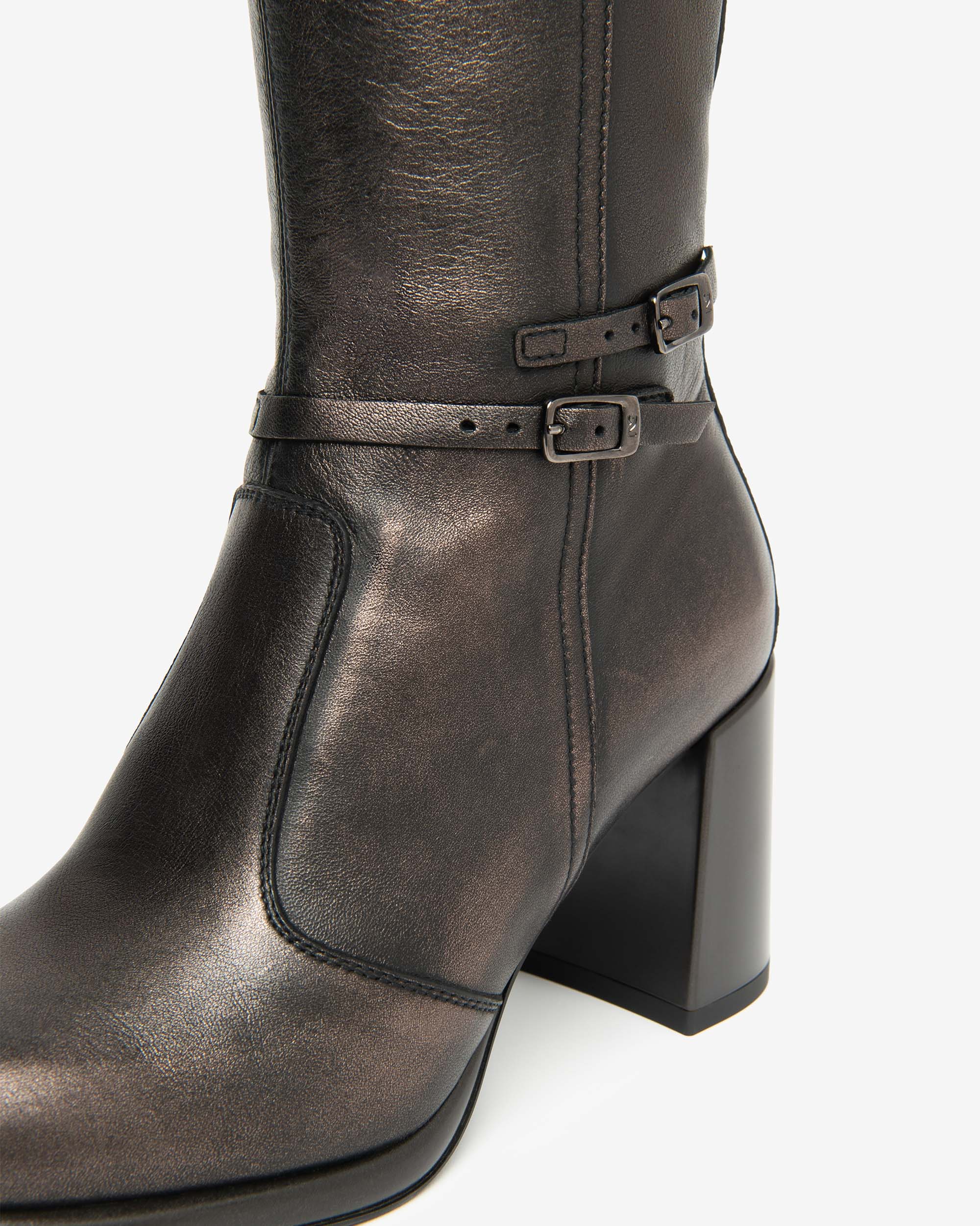 Nero Giardini botte cuir femme automne-hiver confort