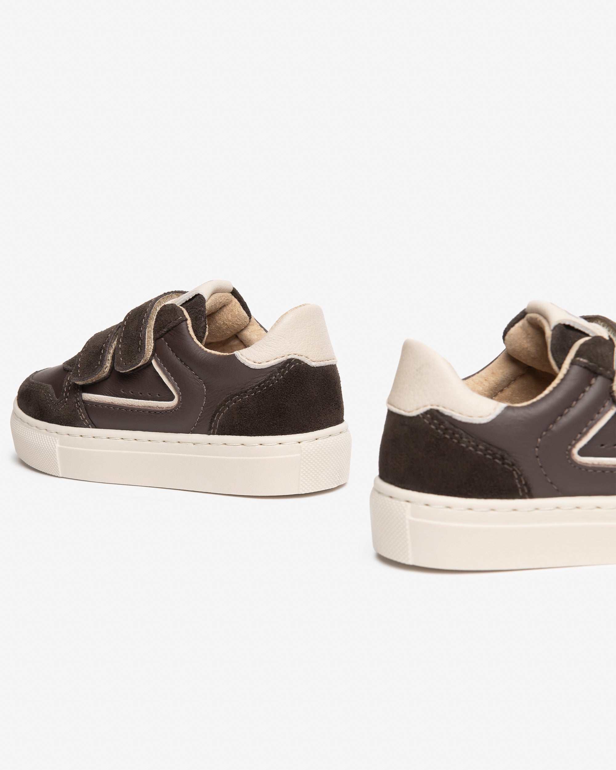 Nero Giardini Sneakers Junior baskets garçon cuir scratch