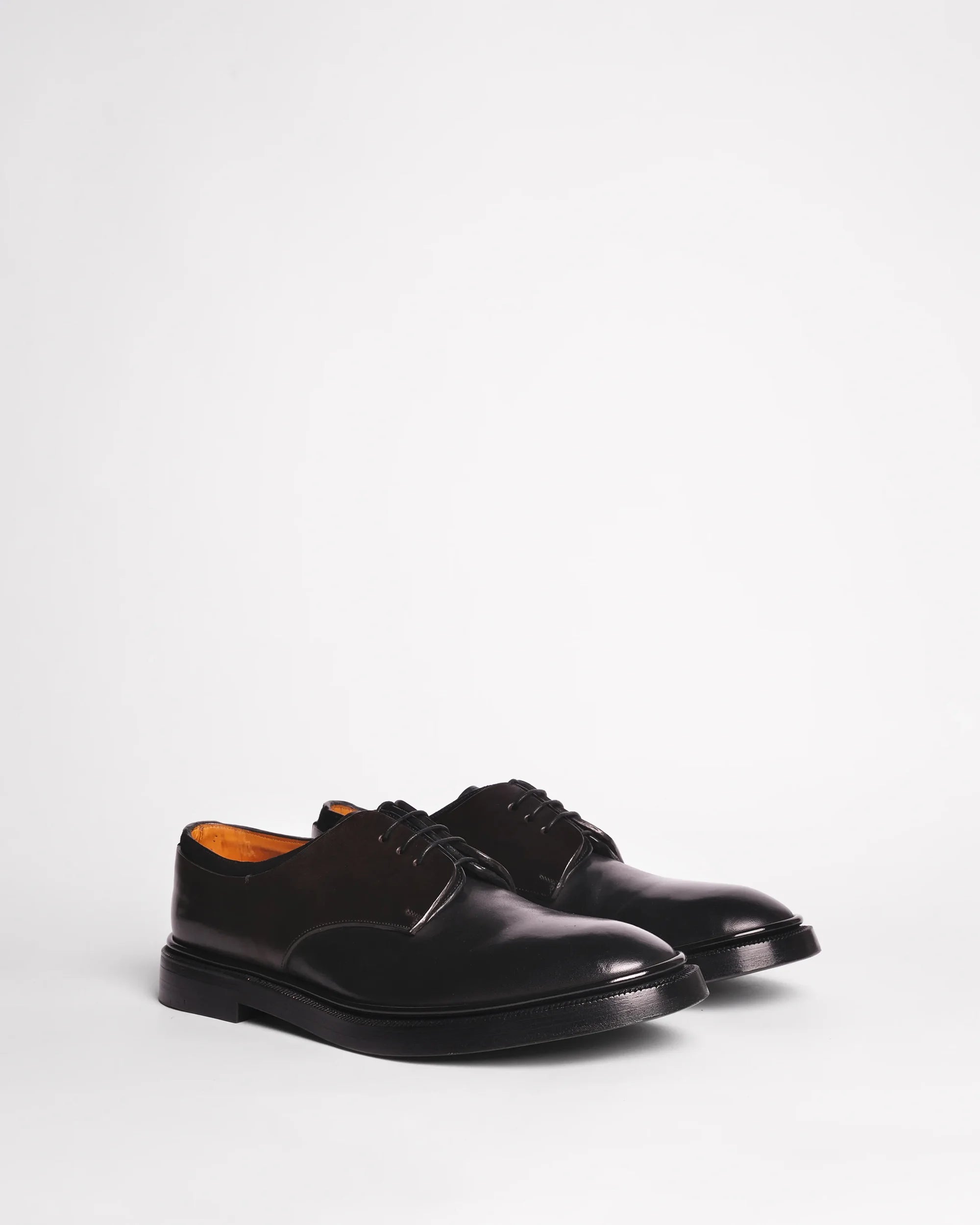 Premiata 011 boots derby cuir noir premium