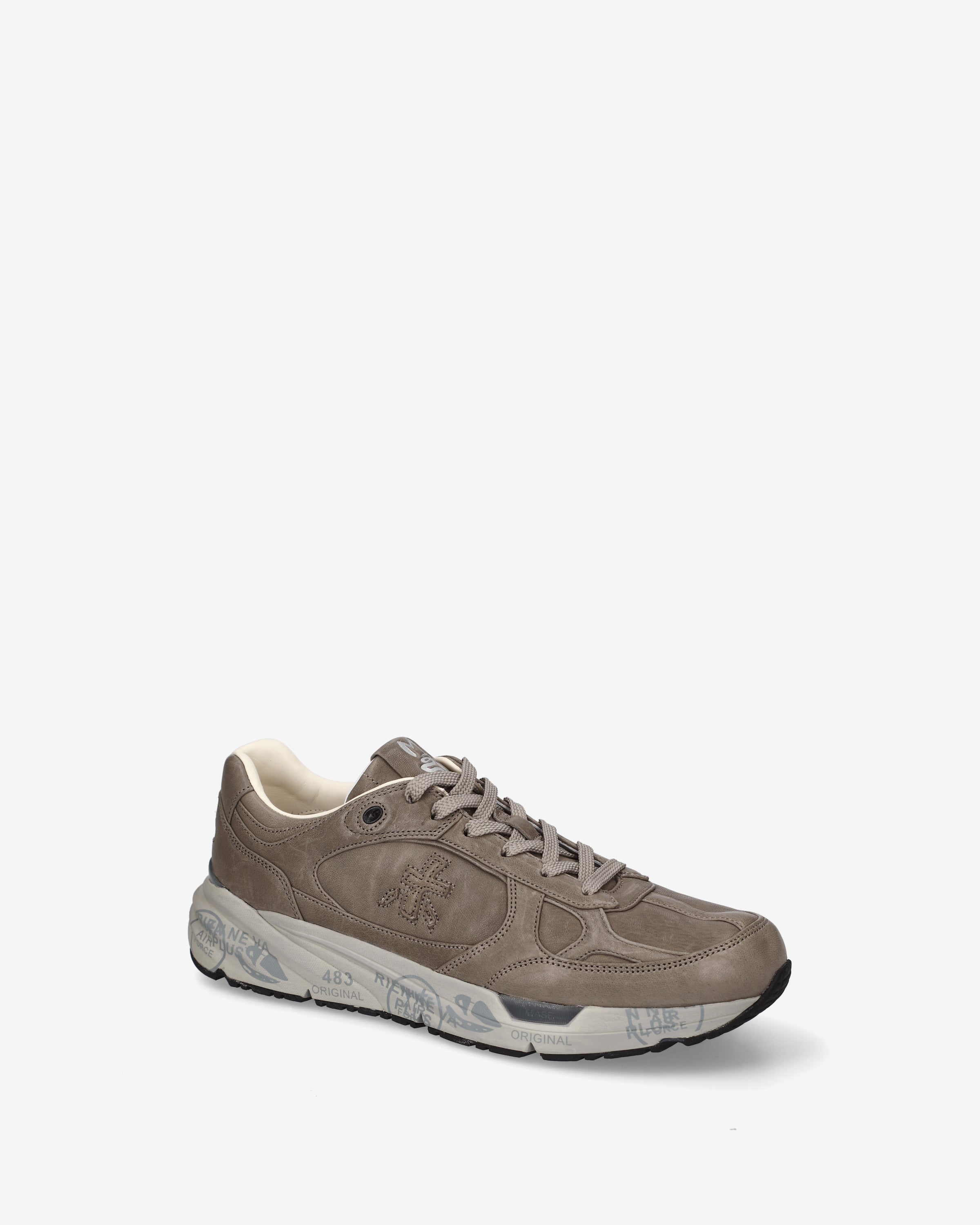 Premiata Mase25 8419 baskets taupe cuir pointure 34-47
