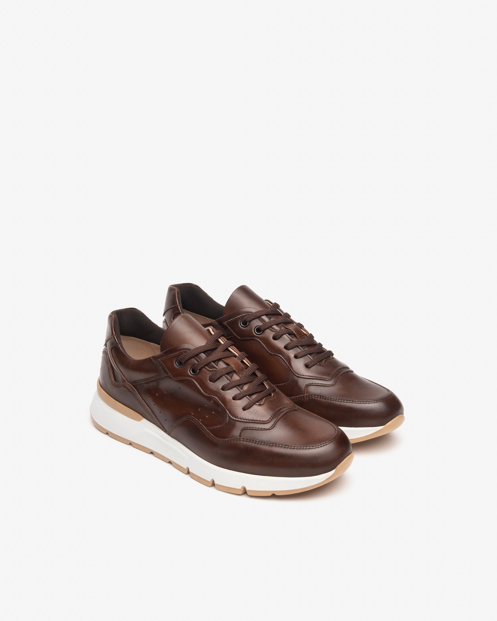 Nero Giardini Sneakers Baskets Cuir Homme Confort