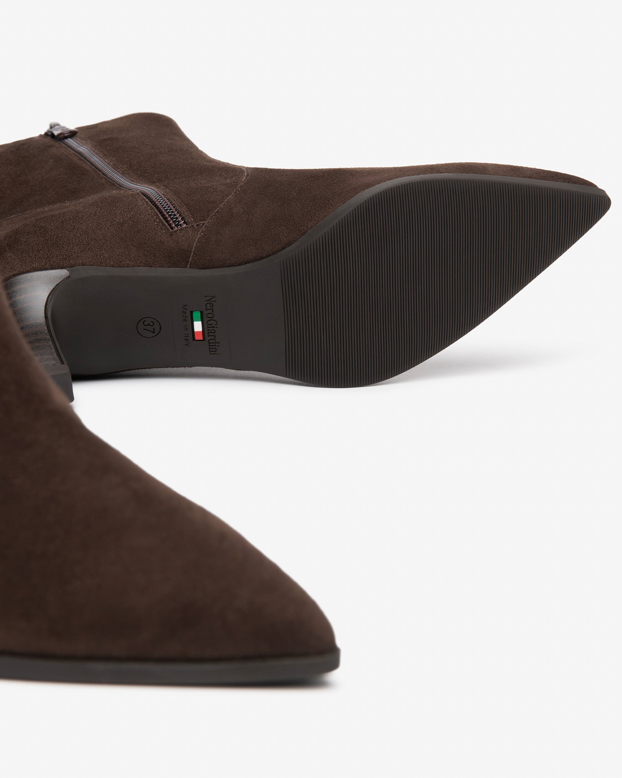 Nero Giardini Booties Bottines Daim Femme Talon 55mm