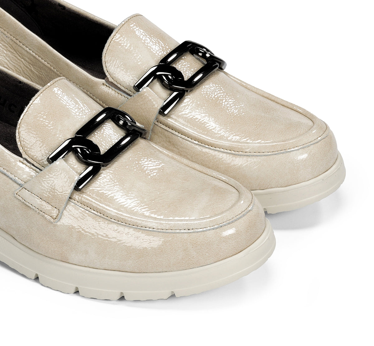 Fluchos Gladis F1794 mocassin femme gris