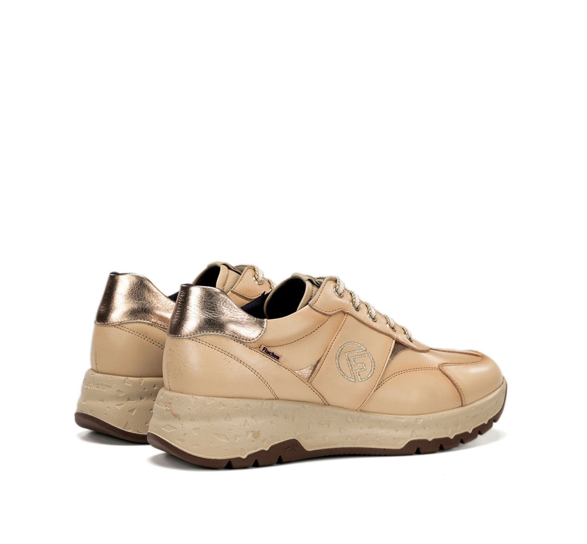 Fluchos Nexus F2309 basket blanche femme en cuir