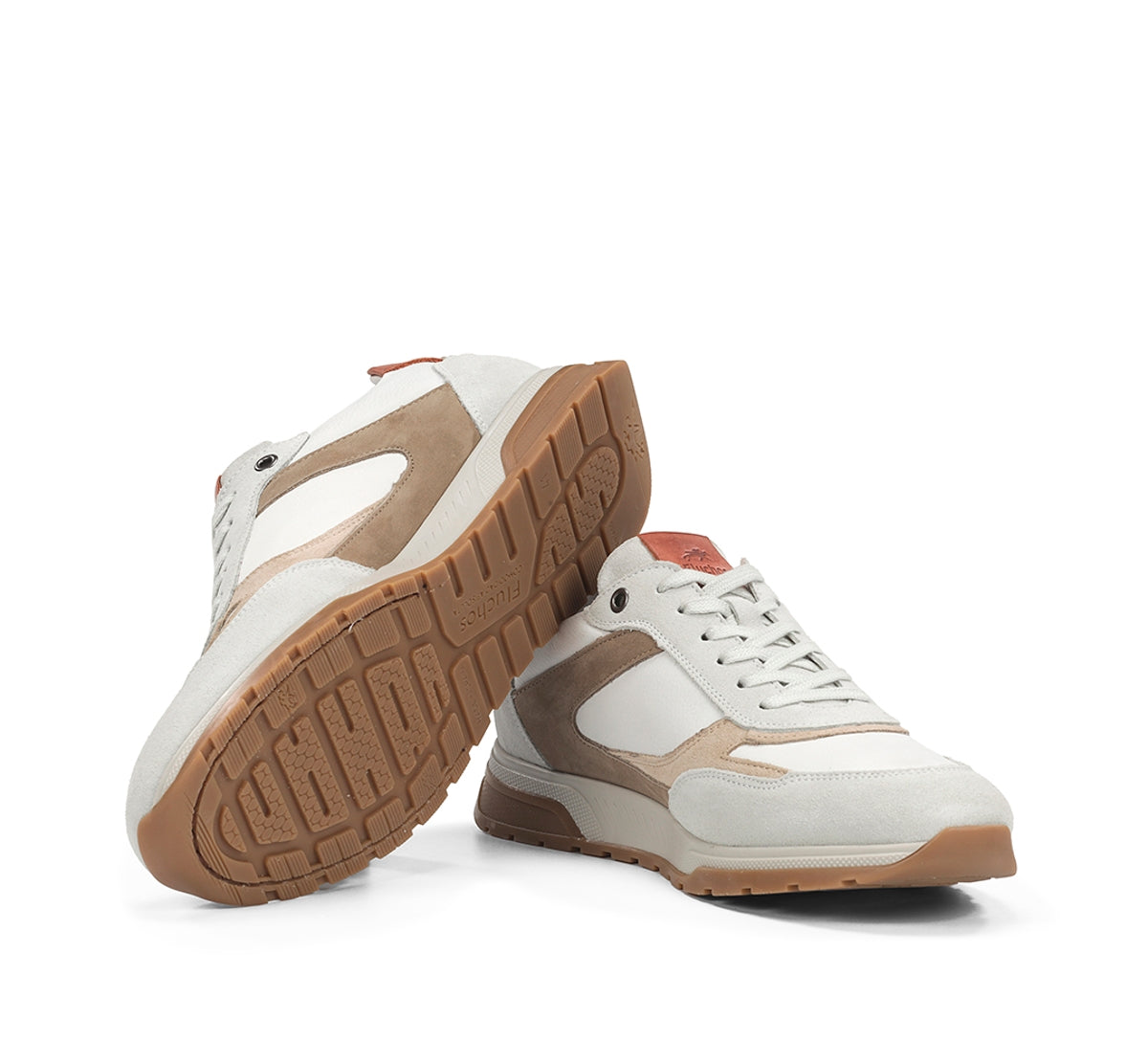 Fluchos Louis F2190 baskets homme blanc cuir